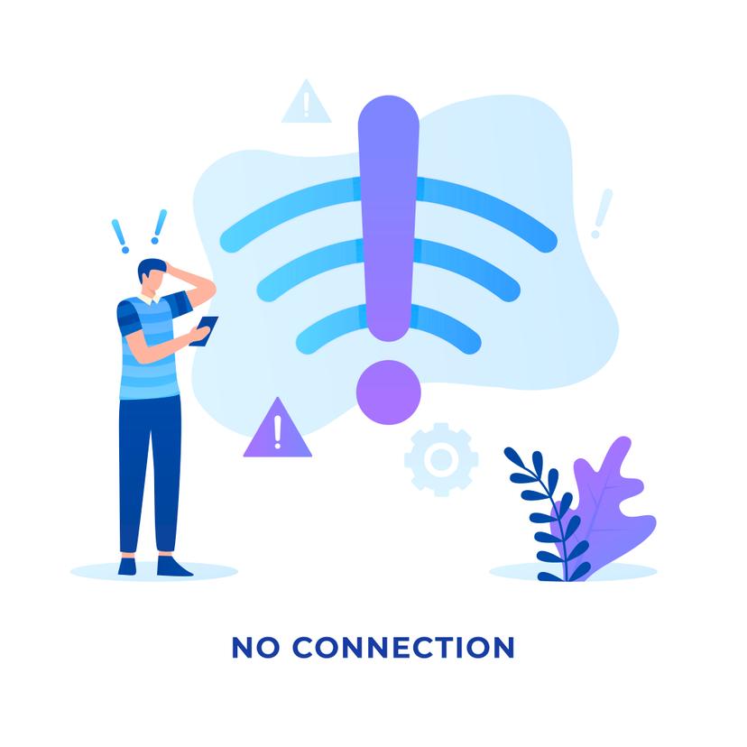 No connection Image